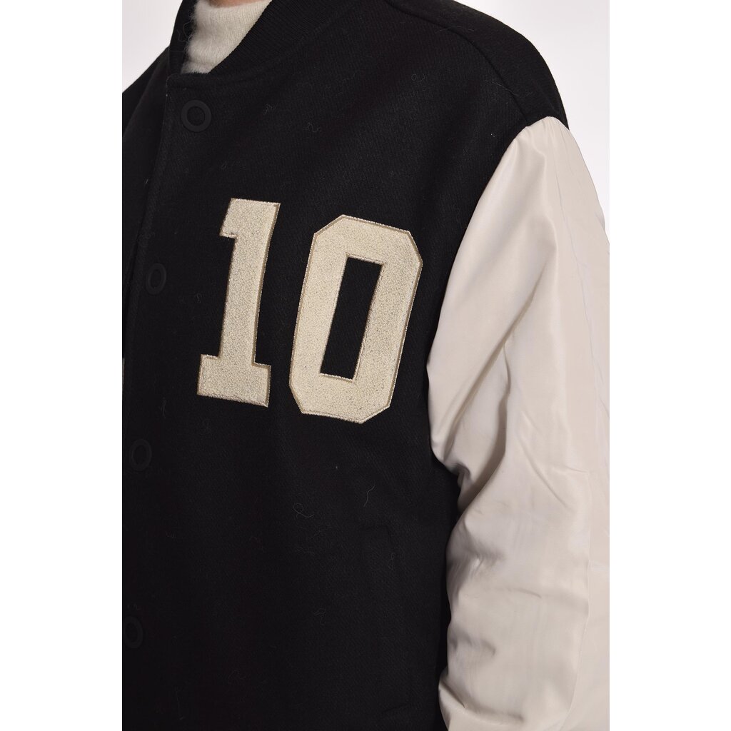 10Days Black baseball jacket