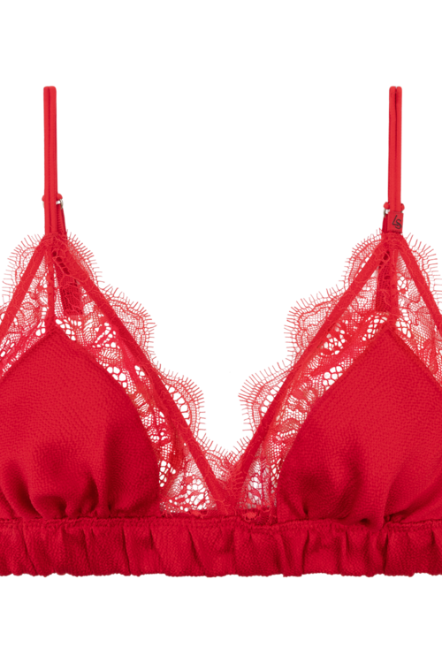 Love Stories Red Love Lace Bra