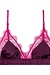 Love Stories Burgundy Love Lace Bra