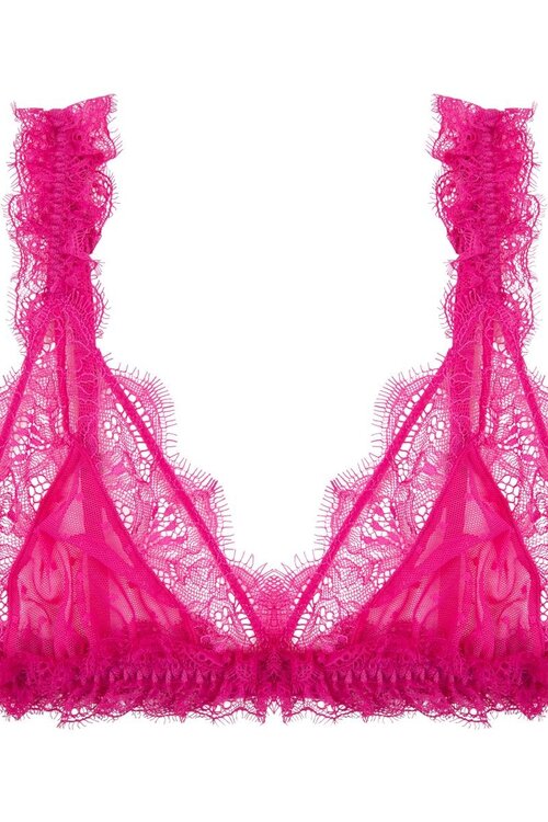 Love Stories Pink Love Lace Bra