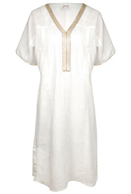 Maryan Beachwear Natural Caftan