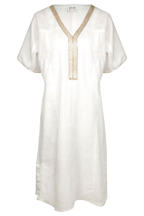 Maryan Beachwear Natural Caftan