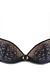 Aubade Midnight Blue Illusion Fauve Push Up BH