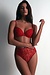 Aubade Red Coeur A Corps Push Up BH