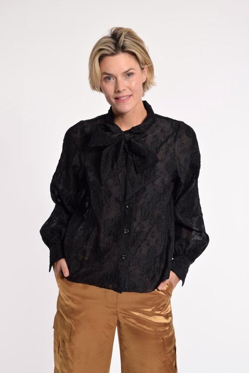 Neeve Black Blouse