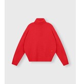 10Days Red turtleneck sweater knit