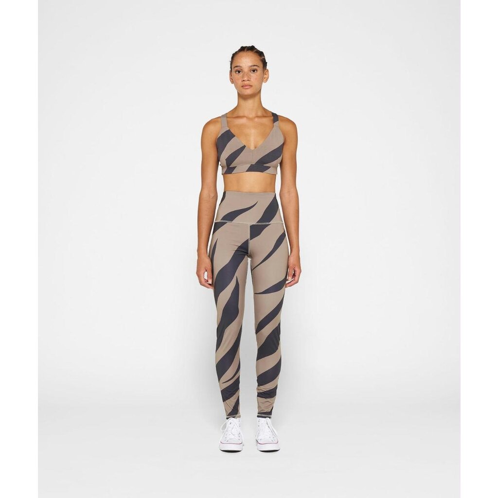 10Days Taupe yoga leggings zebra