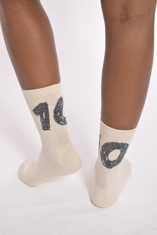 10Days Soft White Melee socks 10