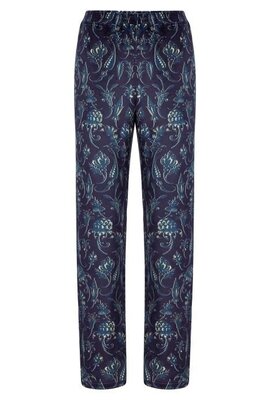 Essenza Homewear Dark Blue Dahlia Issadore Trousers Long