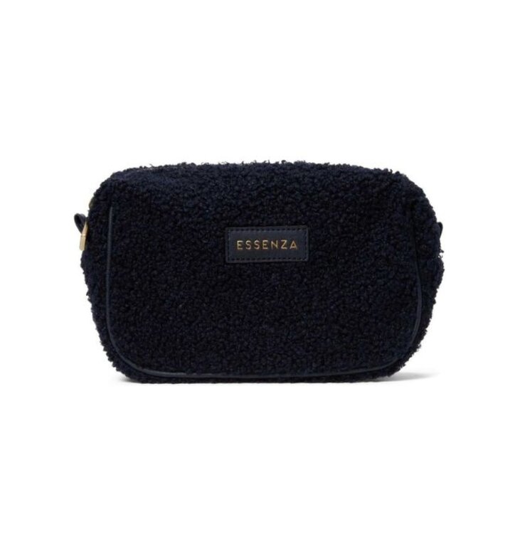 Essenza Homewear Navy Megan Teddy Cosmetic Bag