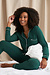 Pretty You London Green Pyjama Set