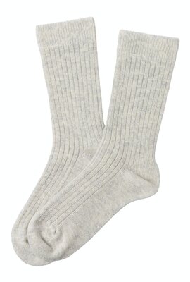 Hanro Grey melange Accessoires Knit socks