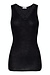 Hanro Black Woolen Lace Tank Top