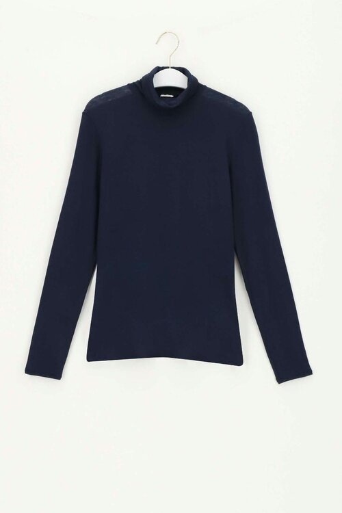 Oroblu Blue Perfect Line Cashmere Turtle