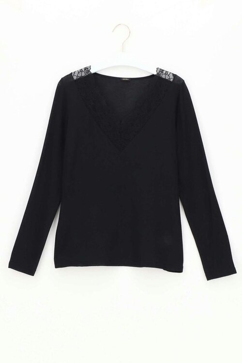 Oroblu Black Perfect Line Cashmere Lace