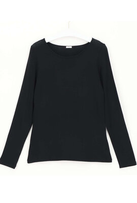 Oroblu Black Perfect Line Cashmere T-shirt