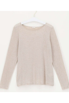 Oroblu Beige Perfect Line Cashmere T-shirt