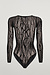 Wolford Black Snake Lace String Body