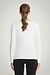 Wolford White Aurora Pure Top Long Sleeves