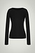 Wolford Black Aurora Pure Top Long Sleeves