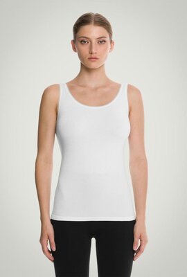 Wolford White Jamaika Top Sleeveless