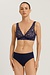 Hanro Navy Moments Soft Cup Bra