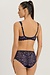 Hanro Navy Moments Soft Cup Bra