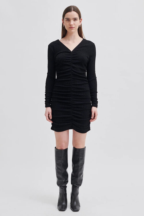Second Female Black Samilla mini Dress