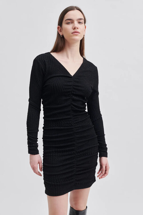 Second Female Black Samilla mini Dress