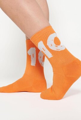 10Days Orange melon socks long 10