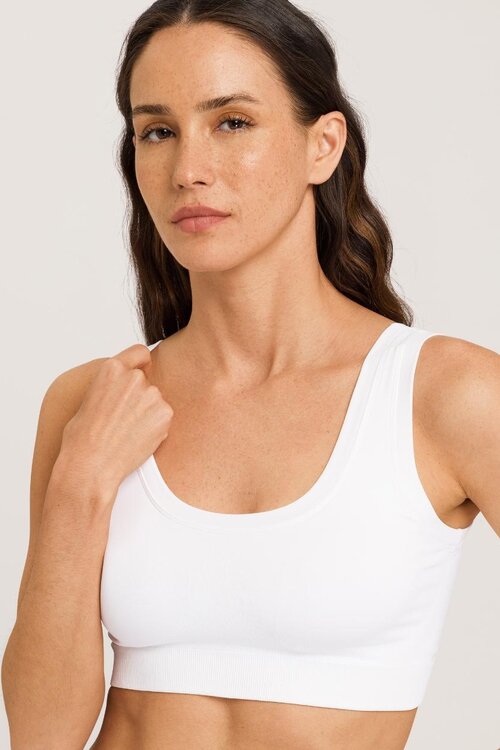 Hanro White Touch Feeling Padded Bralette