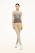 Wolford Grey Fading Shine Top Sleeveless