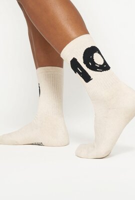 10Days Soft white melee The socks 10