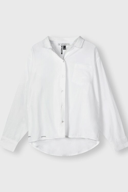 10Days White The pique shirt