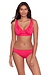 Lauren Ralph Lauren Pink Beach Club Solids Bikini Top