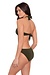 Lauren Ralph Lauren Olive Beach Club Solids Bikini Top