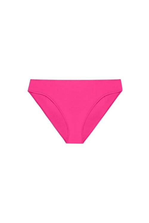 Lauren Ralph Lauren Pink Beach Club Solids Bikini Slip