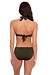 Lauren Ralph Lauren Olive Beach Club Solids Bikini Slip