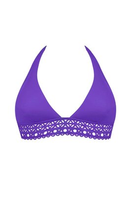 Lise Charmel Purple Ajourage Couture Bikini Top