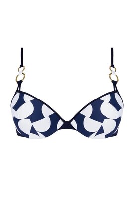 Lise Charmel Navy Croisiere For Ever Bikini Top