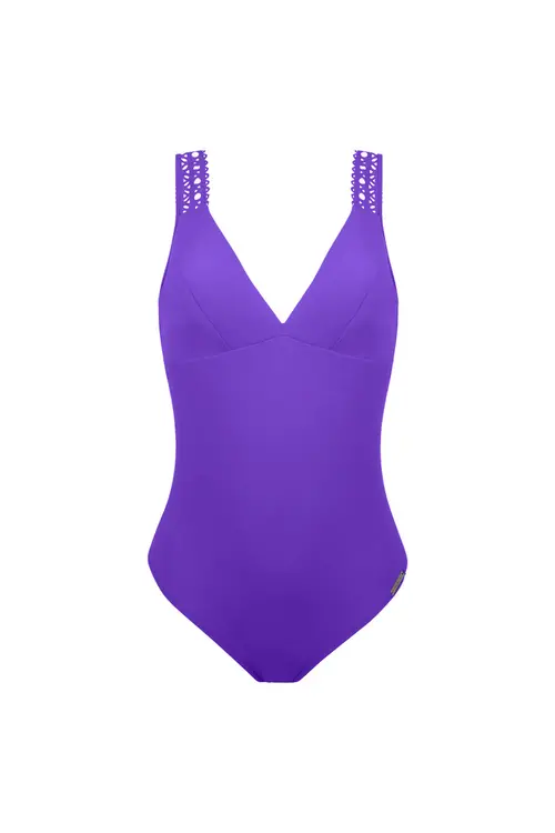 Lise Charmel Purple Ajourage Couture Swimsuit