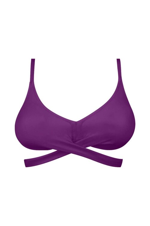 Antigel Purple La Chiquissima Bikini Top