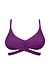 Antigel Purple La Chiquissima Bikini Top