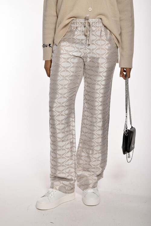 Zadig & Voltaire Witte Pomy Wings Pantalon