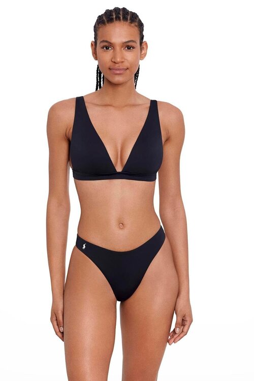 Polo Ralph Lauren Black Signature Solids Bikini Slip