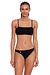 Polo Ralph Lauren Black Signature Solids Bikini Top