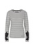 Marc Cain Zwart / wit T-shirt