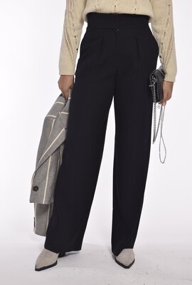 IRO Zwart High waist Pantalon