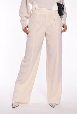 IRO Ecru High waist Pantalon