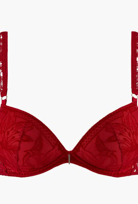 Aubade Red Coeur A Corps Push Up BH